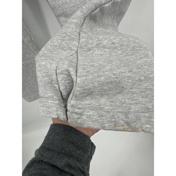 Askyurself Heavy Weight Sweatpants Gray with snap hemline Size Large - Picture 5 of 8